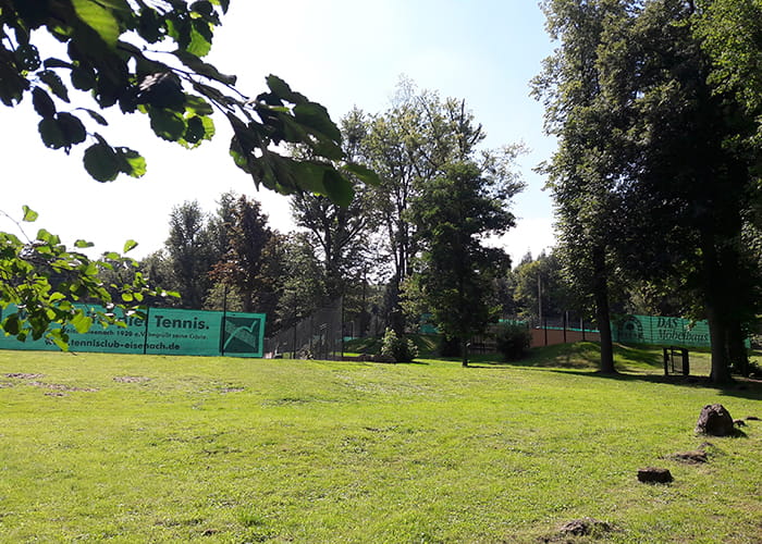 Bild Tennisanlage im Johannistal